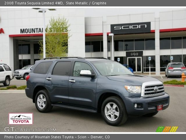 2008 Toyota Sequoia Limited 4WD in Slate Metallic