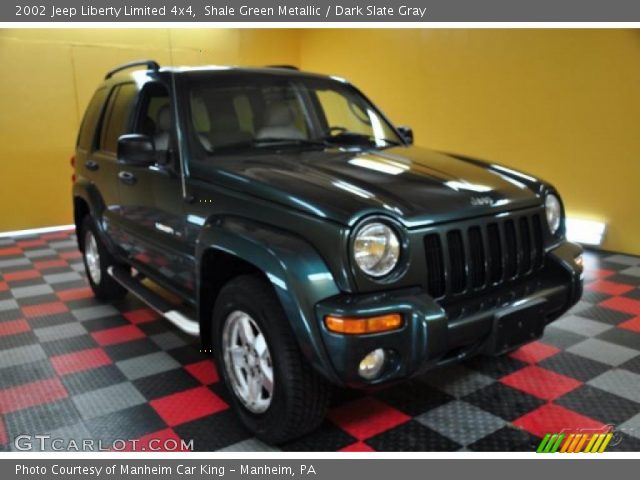 2002 Jeep Liberty Limited 4x4 in Shale Green Metallic