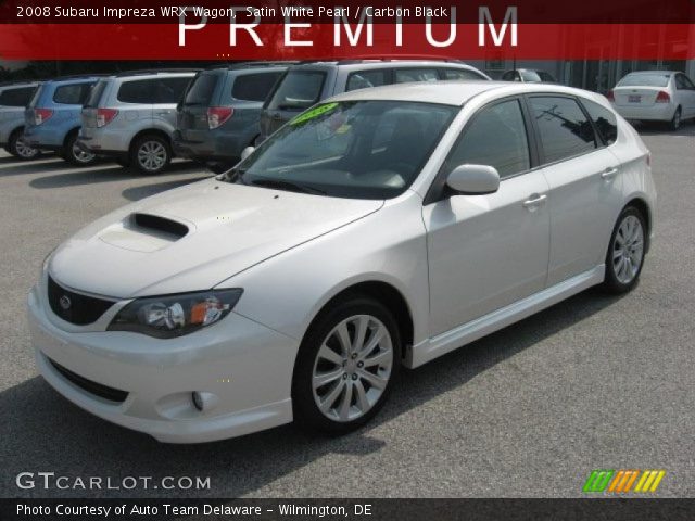 2008 Subaru Impreza WRX Wagon in Satin White Pearl