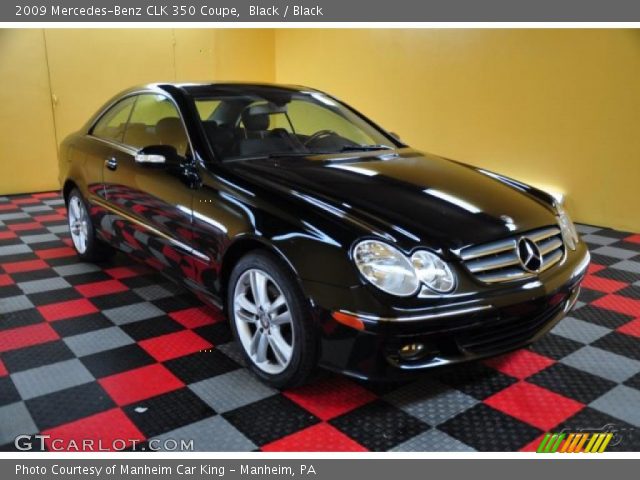 2009 Mercedes-Benz CLK 350 Coupe in Black
