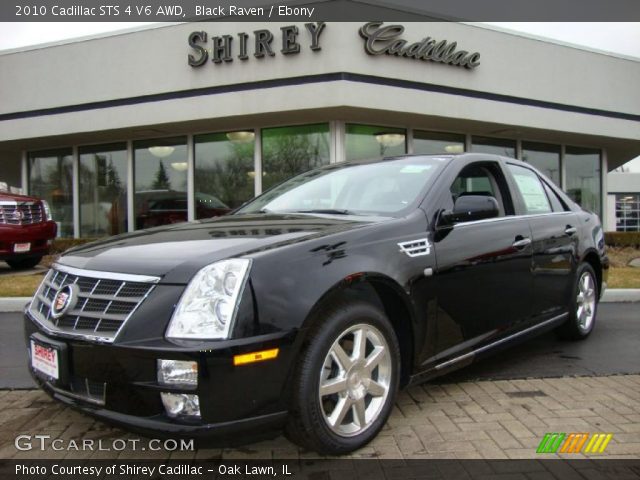 2010 Cadillac STS 4 V6 AWD in Black Raven
