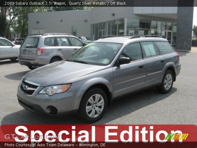 2009 Subaru Outback 2.5i Wagon in Quartz Silver Metallic