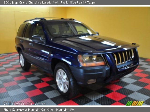 2001 Jeep Grand Cherokee Laredo 4x4 in Patriot Blue Pearl