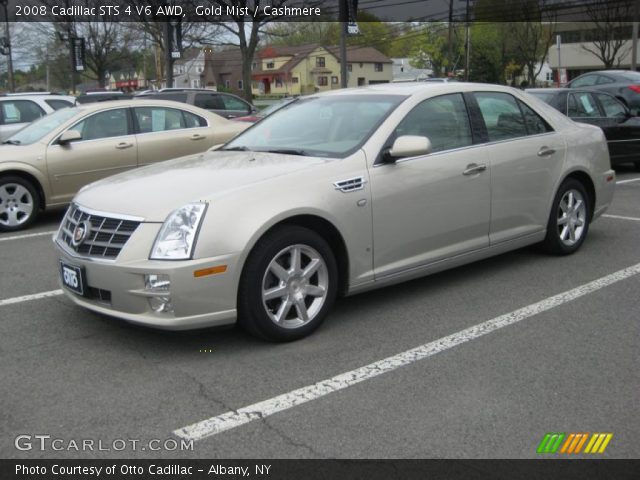 2008 Cadillac STS 4 V6 AWD in Gold Mist