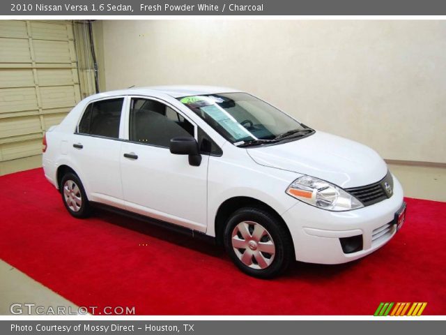 2010 Nissan Versa 1.6 Sedan in Fresh Powder White