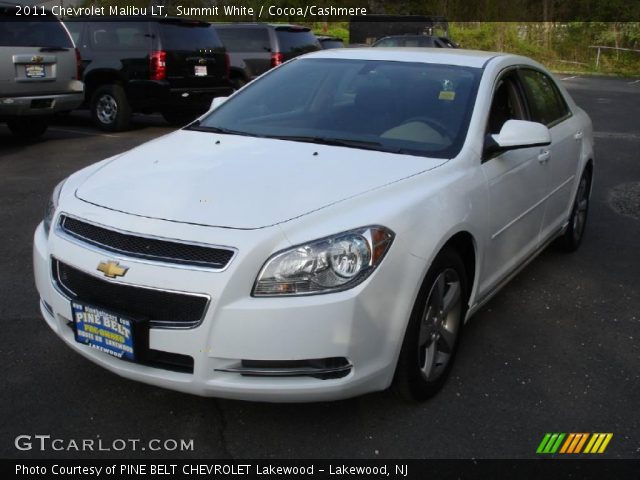 2011 Chevrolet Malibu LT in Summit White