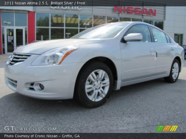2011 Nissan Altima 2.5 S in Brilliant Silver