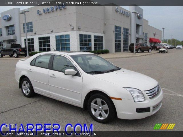 2008 Ford Fusion SE in White Suede