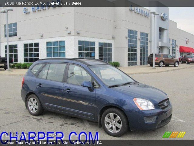 2008 Kia Rondo LX V6 in Velvet Blue