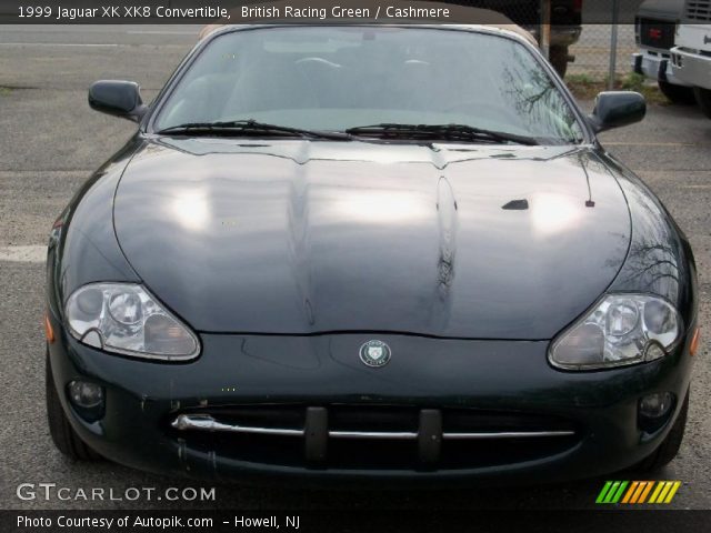 1999 Jaguar XK XK8 Convertible in British Racing Green
