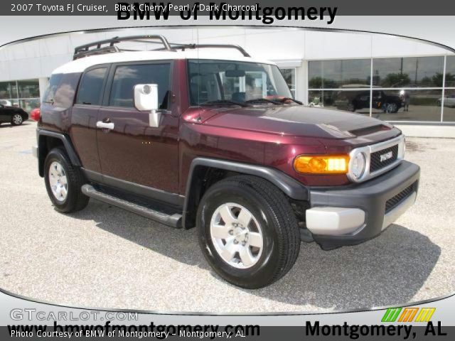 2007 Toyota FJ Cruiser  in Black Cherry Pearl