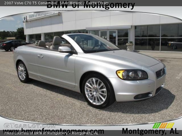 2007 Volvo C70 T5 Convertible in Silver Metallic