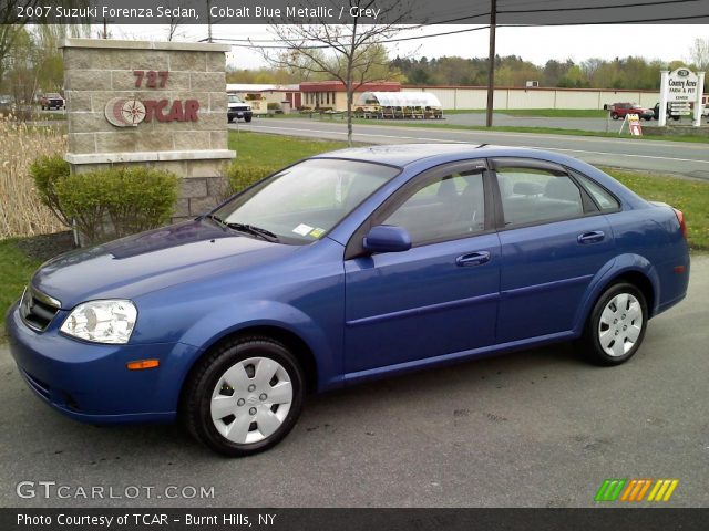 2007 Suzuki Forenza Sedan in Cobalt Blue Metallic