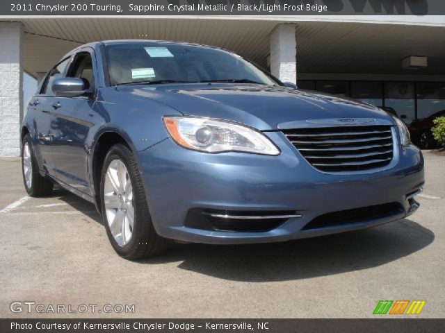 2011 Chrysler 200 Touring in Sapphire Crystal Metallic