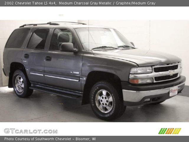 2002 Chevrolet Tahoe LS 4x4 in Medium Charcoal Gray Metallic