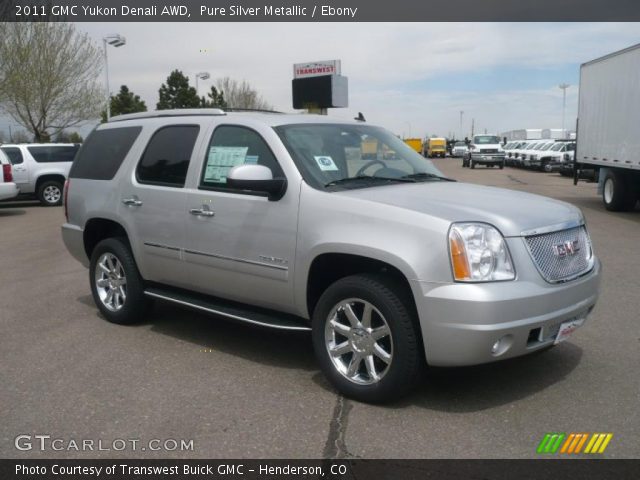 2011 GMC Yukon Denali AWD in Pure Silver Metallic