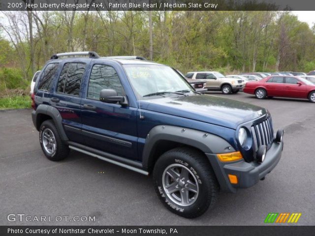 2005 Jeep Liberty Renegade 4x4 in Patriot Blue Pearl