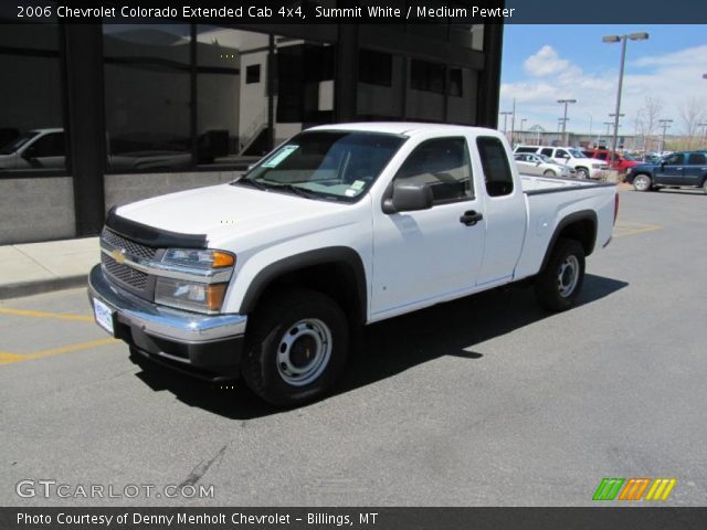 2006 Chevrolet Colorado Extended Cab 4x4 in Summit White