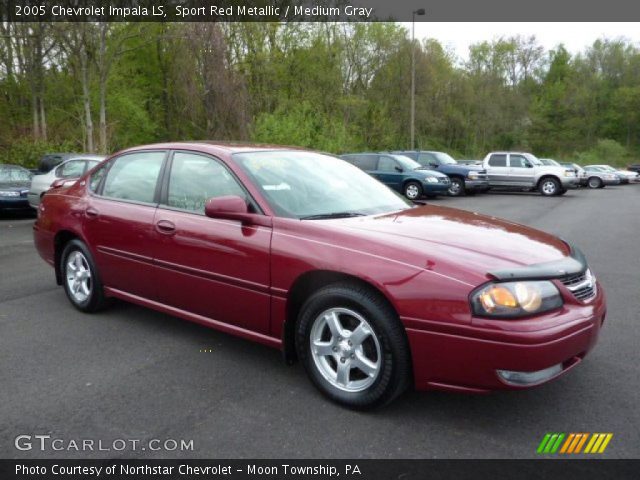 2005 Chevrolet Impala LS in Sport Red Metallic