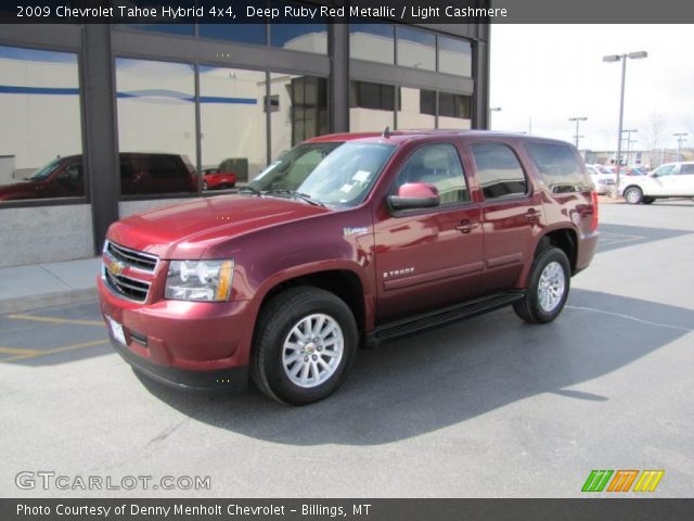 2009 Chevrolet Tahoe Hybrid 4x4 in Deep Ruby Red Metallic