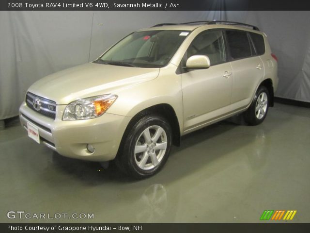 2008 Toyota RAV4 Limited V6 4WD in Savannah Metallic