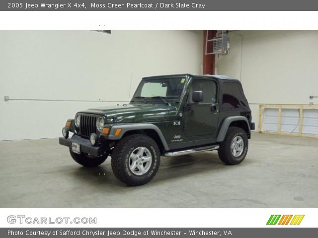 2005 Jeep Wrangler X 4x4 in Moss Green Pearlcoat