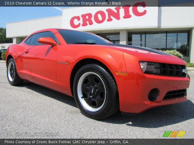 2010 Chevrolet Camaro LS Coupe in Inferno Orange Metallic