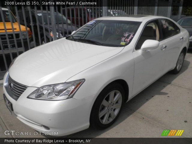 2008 Lexus ES 350 in Starfire White Pearl