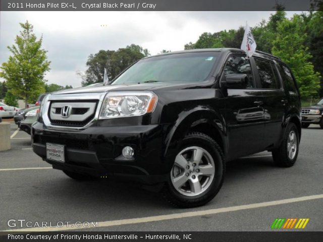 2011 Honda Pilot EX-L in Crystal Black Pearl