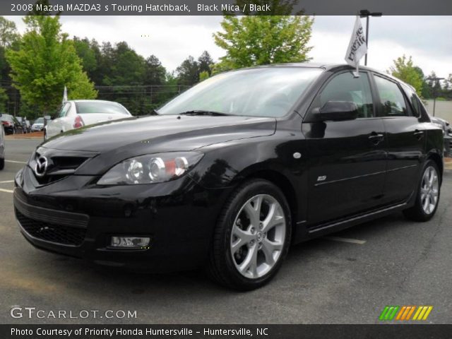 2008 Mazda MAZDA3 s Touring Hatchback in Black Mica