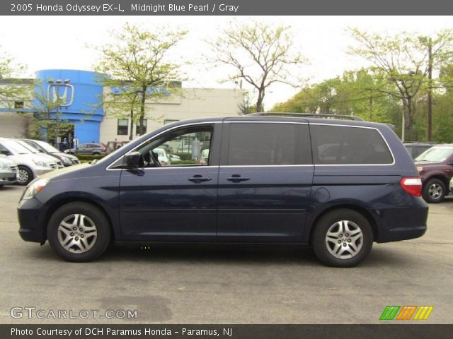 2005 Honda Odyssey EX-L in Midnight Blue Pearl