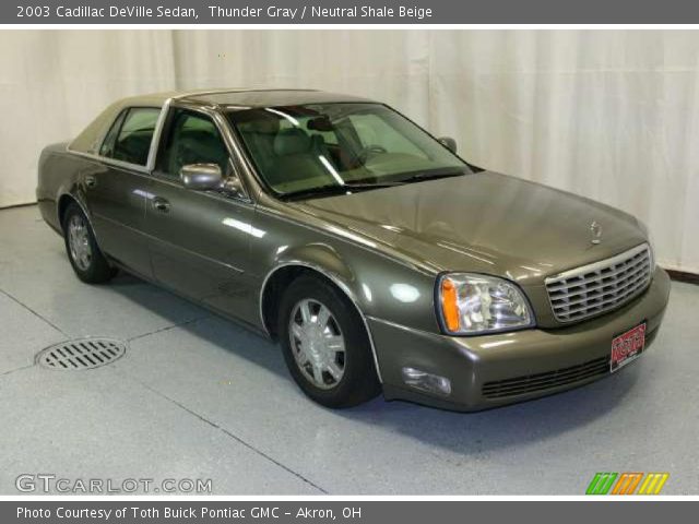 2003 Cadillac DeVille Sedan in Thunder Gray