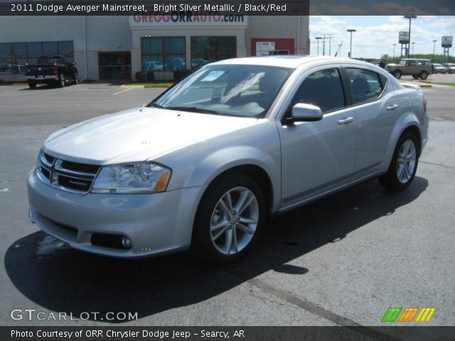 2011 Dodge Avenger Mainstreet in Bright Silver Metallic