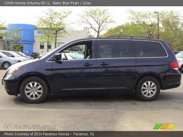 2008 Honda Odyssey EX-L in Baltic Blue Pearl