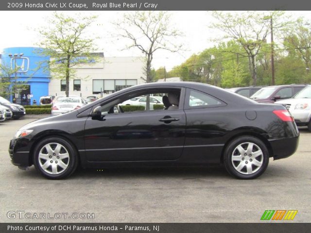 2009 Honda Civic LX Coupe in Royal Blue Pearl
