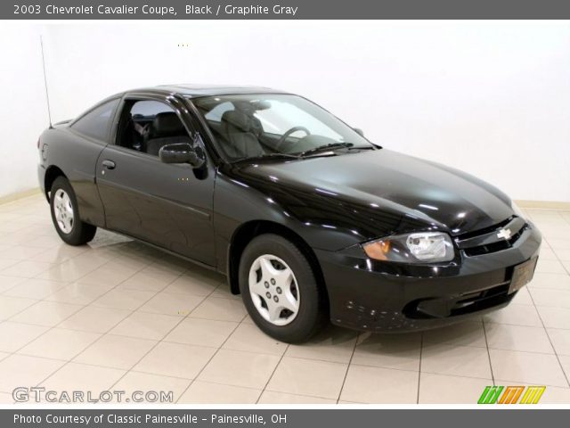 2003 Chevrolet Cavalier Coupe in Black