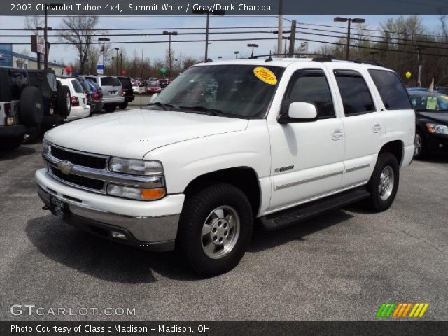 2003 Chevrolet Tahoe 4x4 in Summit White