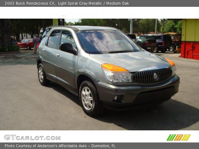 2003 Buick Rendezvous CX in Light Spiral Gray Metallic