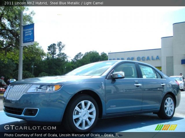 2011 Lincoln MKZ Hybrid in Steel Blue Metallic