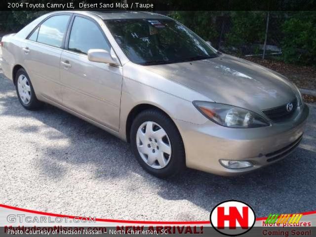 2004 Toyota Camry LE in Desert Sand Mica