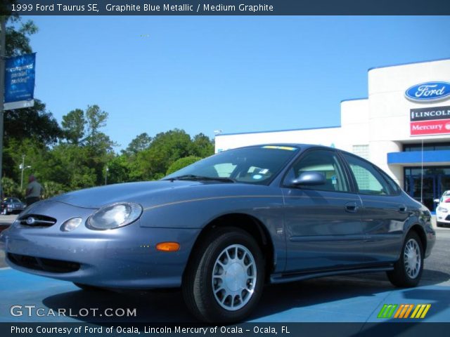 1999 Ford Taurus SE in Graphite Blue Metallic