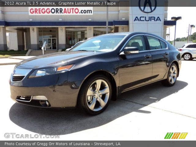 2012 Acura TL 3.5 Advance in Graphite Luster Metallic
