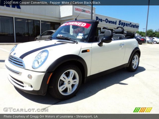 2007 Mini Cooper Convertible in Pepper White