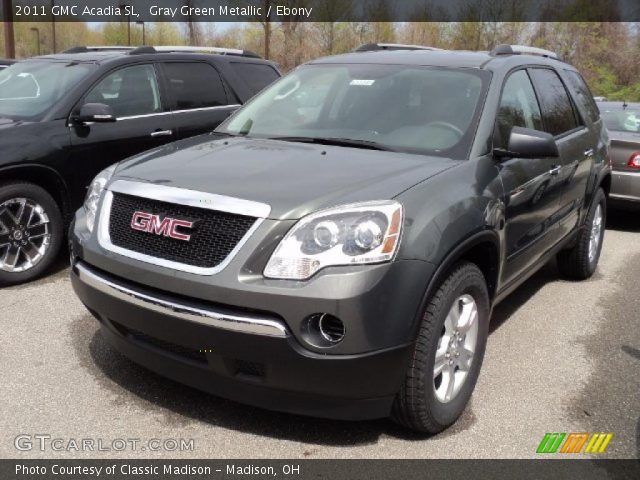 2011 GMC Acadia SL in Gray Green Metallic