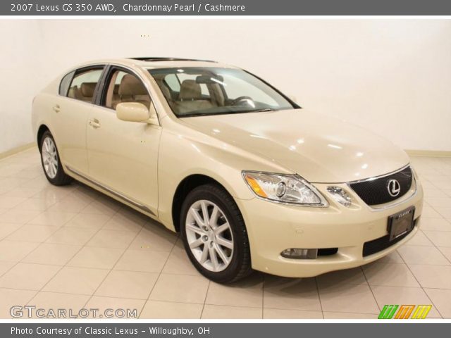 2007 Lexus GS 350 AWD in Chardonnay Pearl