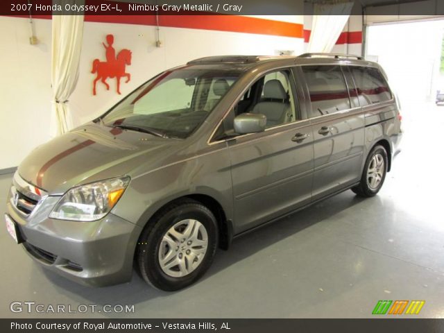 2007 Honda Odyssey EX-L in Nimbus Gray Metallic