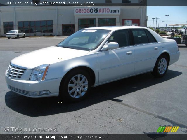 2010 Cadillac DTS  in White Diamond Tri-coat