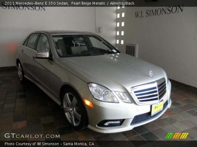 2011 Mercedes-Benz E 350 Sedan in Pearl Beige Metallic
