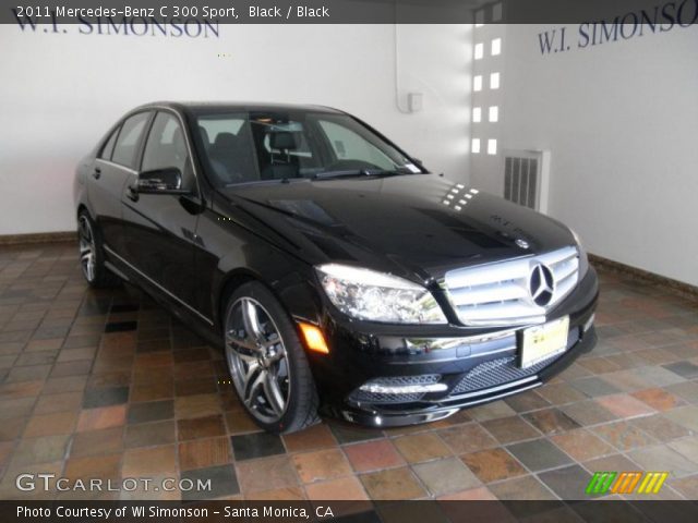 2011 Mercedes-Benz C 300 Sport in Black