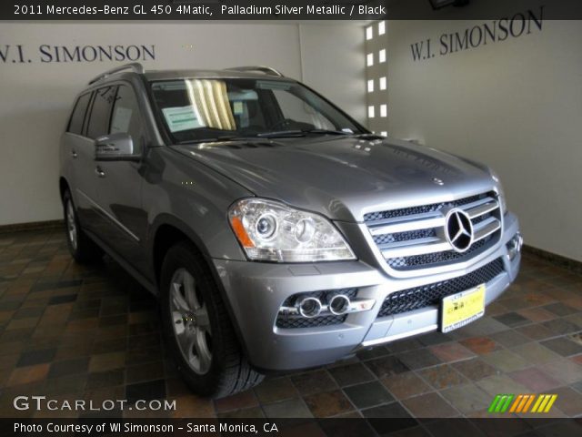 2011 Mercedes-Benz GL 450 4Matic in Palladium Silver Metallic